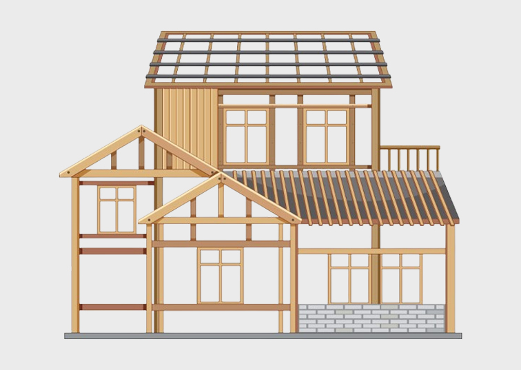 Sản xuất nhà lắp ghép bằng gỗ và nhôm